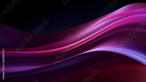 Abstract Dark Purple curve shapes background. luxury wave. Smooth and clean subtle texture creative design. Suit for poster, brochure, presentation, website, flyer. vector abstract design element