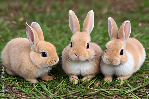 The cutest bunny friends in the world, Generative AI