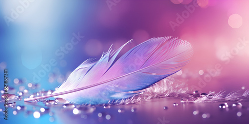 Whispers of the Purple and Pink Feathers A Kaleidoscope of Dreams: Purple, Pink, and Feathered Fantasies Enchanting Fantasy: Feathered Realms Ai Generated 