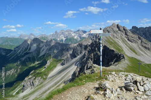 Auf der Walser Hammerspitze