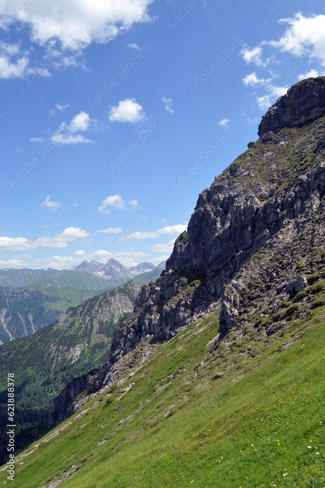 Fototapeta premium An der Kanzelwand bei Oberstdorf