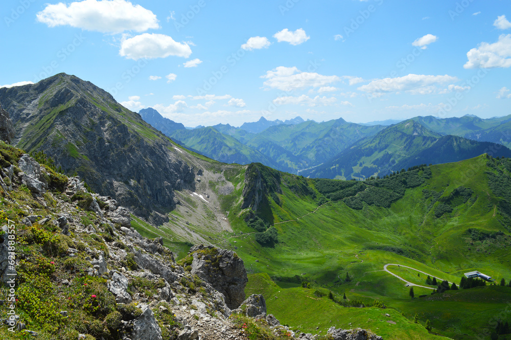 An der Kanzelwand bei Oberstdorf