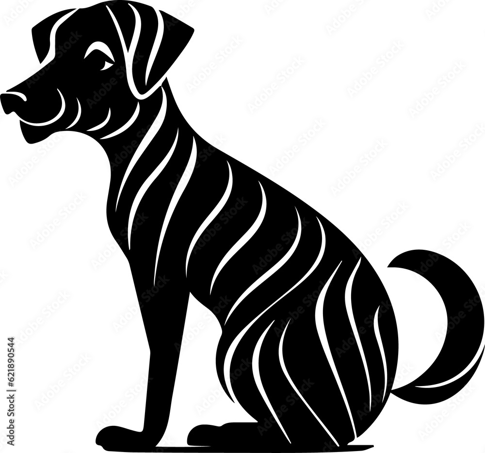 Obraz premium 귀여운 강아지 그림