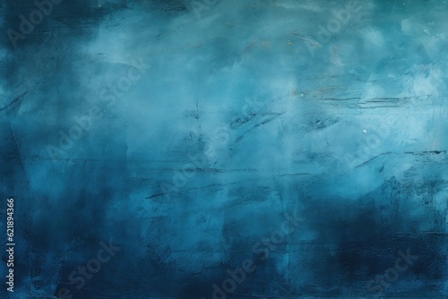 background with blue painted wall