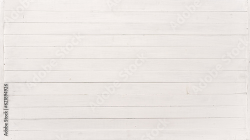 Wooden planks painted in white for background