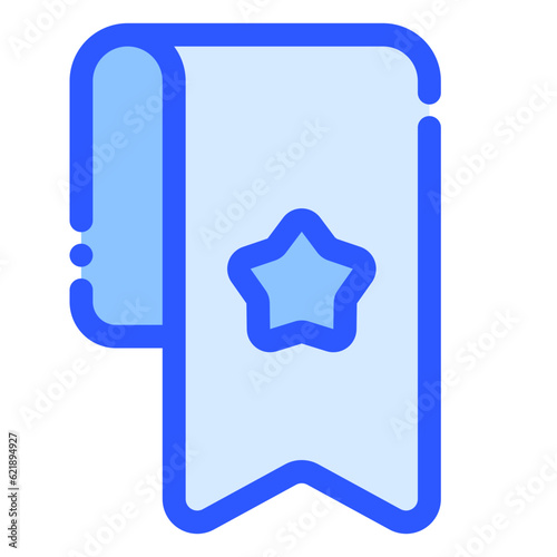 bookmark icon in bluetone style