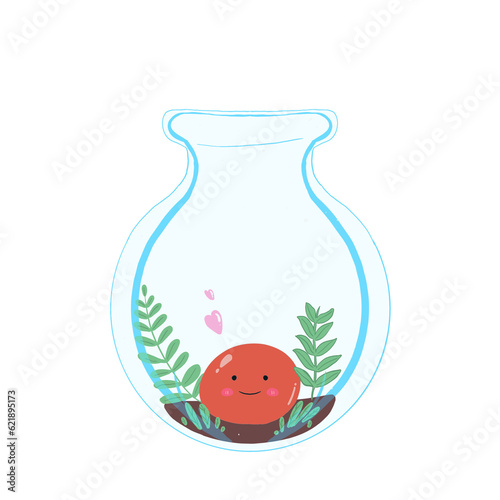 illustration of a glass of water