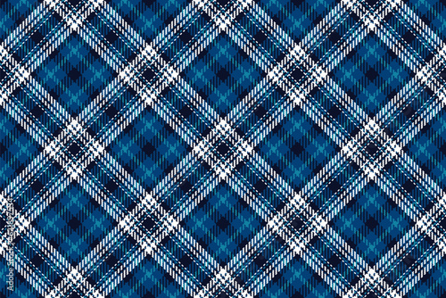 Pattern check background of textile tartan fabric with a vector texture plaid seamless.