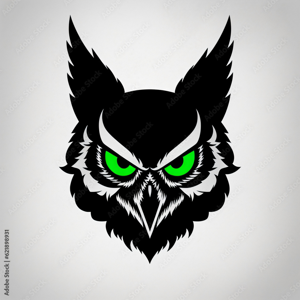 Esport Team Logo Design, Owl Symbolt Generated by AI Esport Team Logo Design, Owl Symbolt Generated by AI