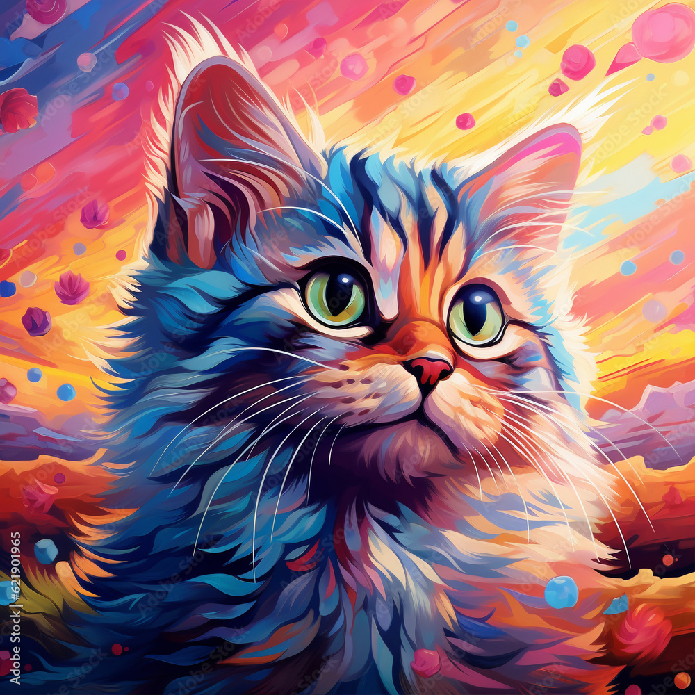 Fototapeta cat