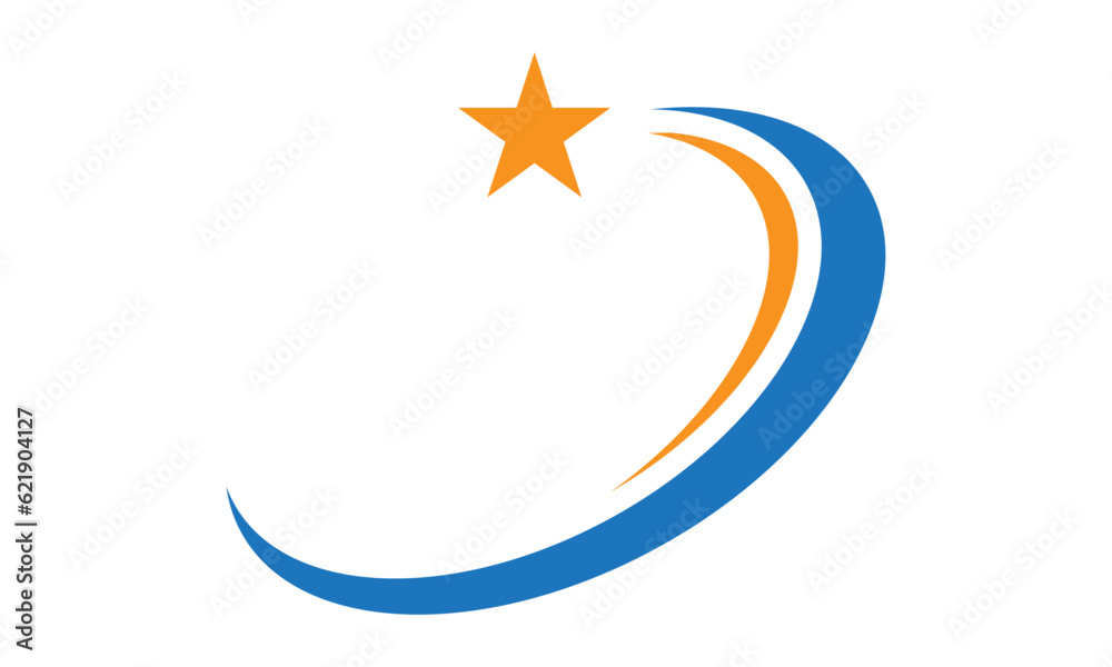 Swoosh logo vector image Swoosh logo vector image