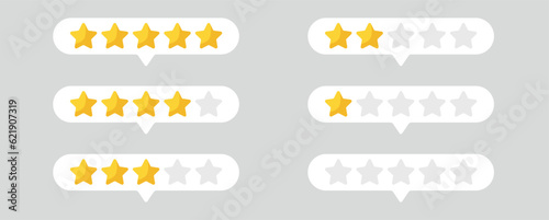 Star rating with two different backgrounds. Ranking. Five stars rating web button. . Quality service. Review. Customer rating. Gold star. 