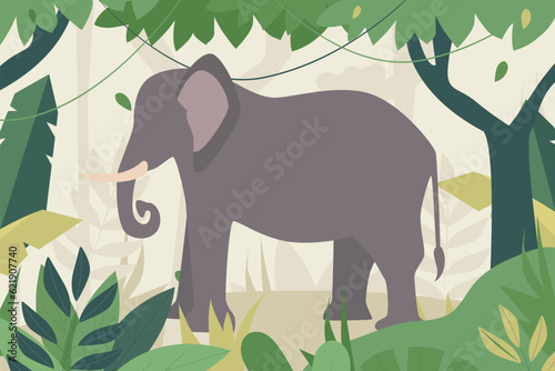 animals vector color picture for drawing kid including elephant deer tiger goat giraffe horse squirrel rabbit cow pig zebra sheep rhino bear