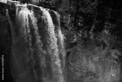Johnston Canyon Waterfall
