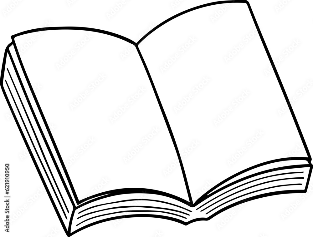 hand drawn book illustration. hand drawn book illustration.