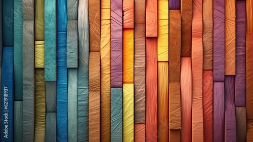 colorful wooden background © Ai Expert