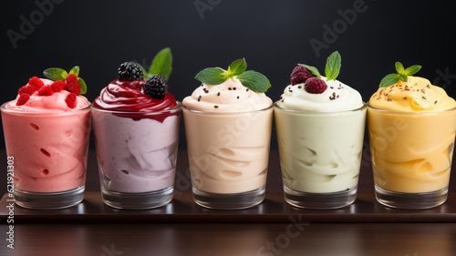 The healthy benefits of yoghurt. Generative AI