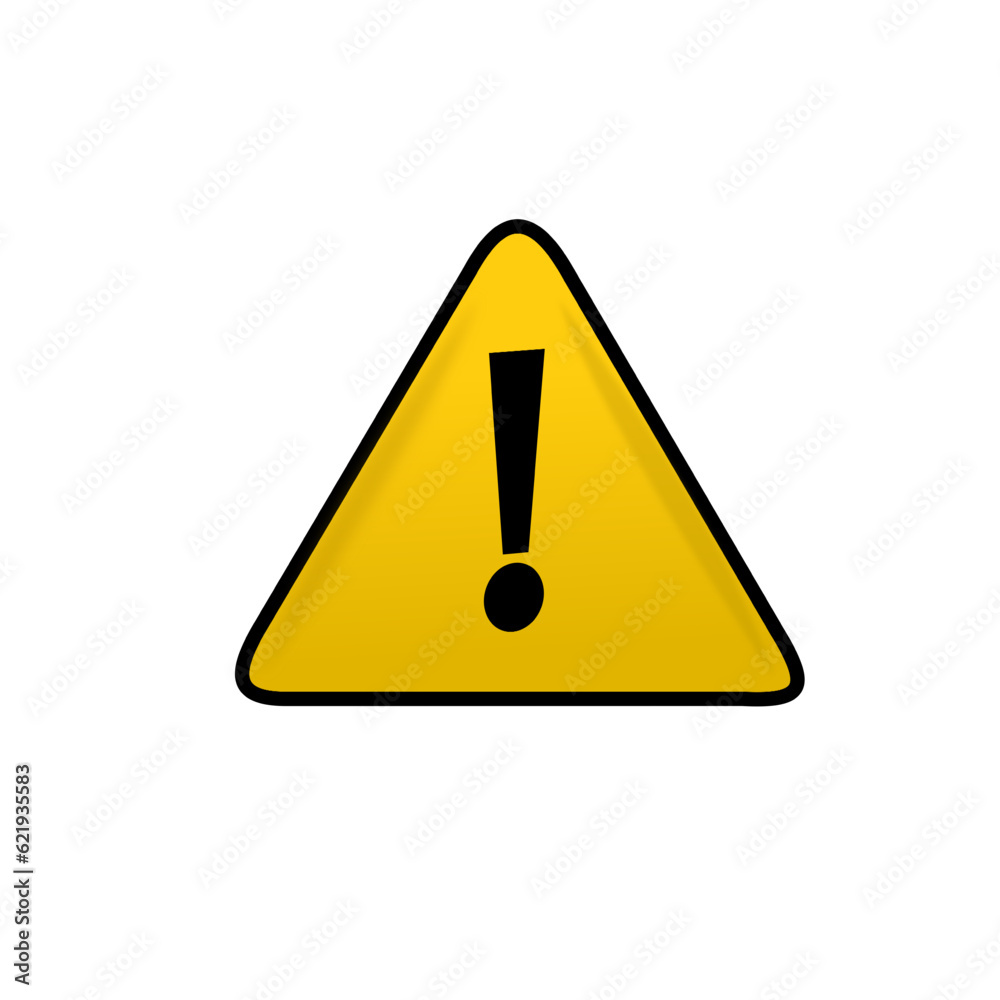 iconi yellow alert with exclamation in the center in the triangular format iconi yellow alert with exclamation in the center in the triangular format