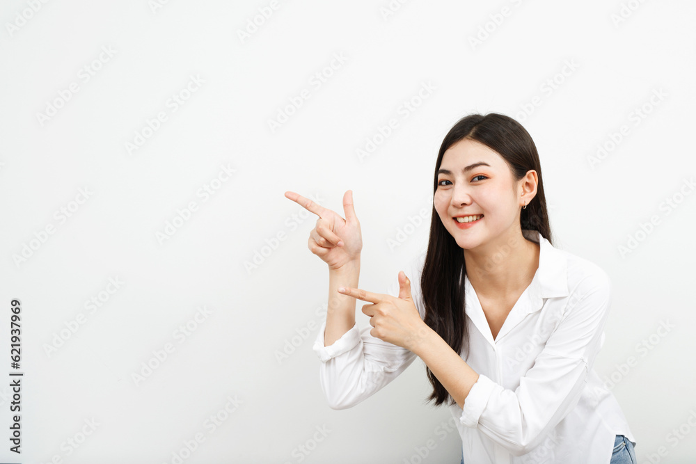 Model asian woman is emotional happy and excited to receive the prize Model asian woman is emotional happy and excited to receive the prize