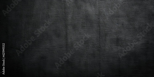 Black blank canvas textured background. AI Generated