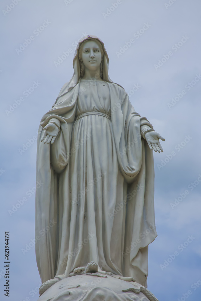 Our Lady of Grace catholic Virgin Mary religious statue