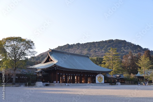 Wallpaper Mural japanese temple in the mountains Torontodigital.ca