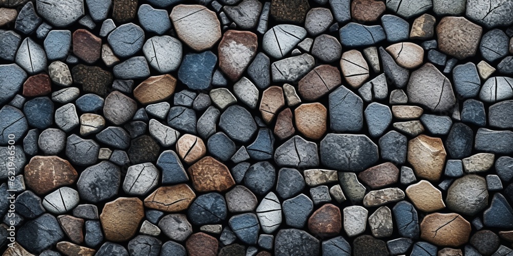 Stone fragment pattern mosaic background. AI Generated, Stone fragment pattern mosaic background. AI Generated,