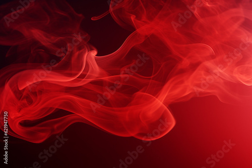 red smoke pattern background