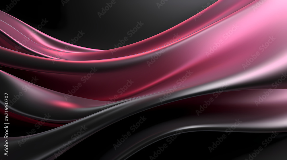 Abstract Black Pink curve shapes background. luxury wave. Smooth and clean subtle texture creative design. Suit for poster, brochure, presentation, website, flyer. vector abstract design element Abstract Black Pink curve shapes background. luxury wave. Smooth and clean subtle texture creative design. Suit for poster, brochure, presentation, website, flyer. vector abstract design element