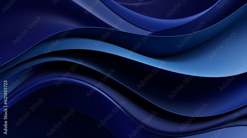 Abstract Dark Blue curve shapes background. luxury wave. Smooth and clean subtle texture creative design. Suit for poster, brochure, presentation, website, flyer. vector abstract design element Abstract Dark Blue curve shapes background. luxury wave. Smooth and clean subtle texture creative design. Suit for poster, brochure, presentation, website, flyer. vector abstract design element