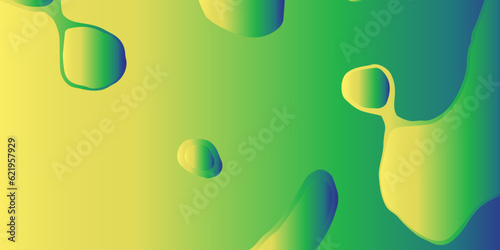 Drops of micellar water or cosmetic tonic on a yellow background. Closeup, macro photography

