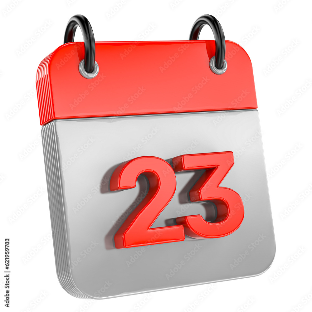 Calendar 3D Render Calendar 3D Render