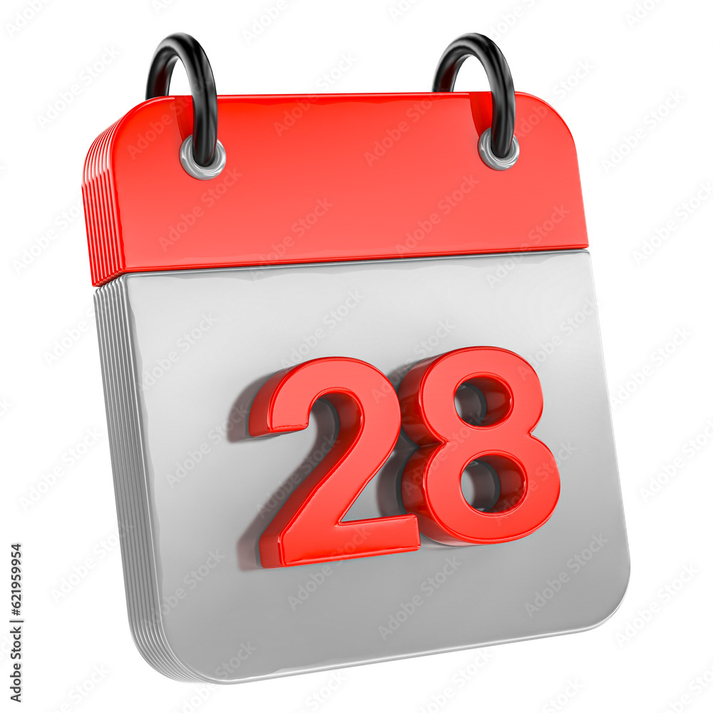 Calendar 3D Render Calendar 3D Render