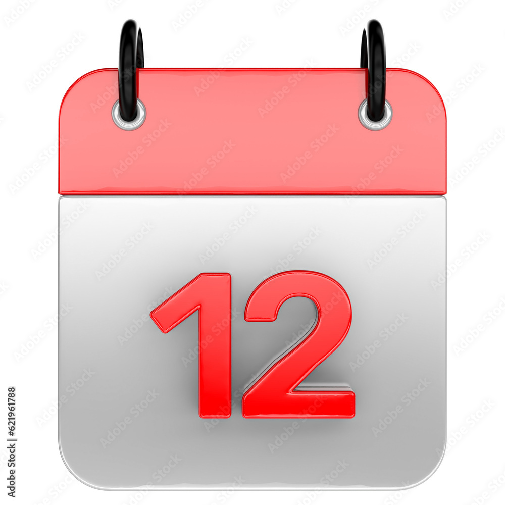 Calendar 3D Render Calendar 3D Render