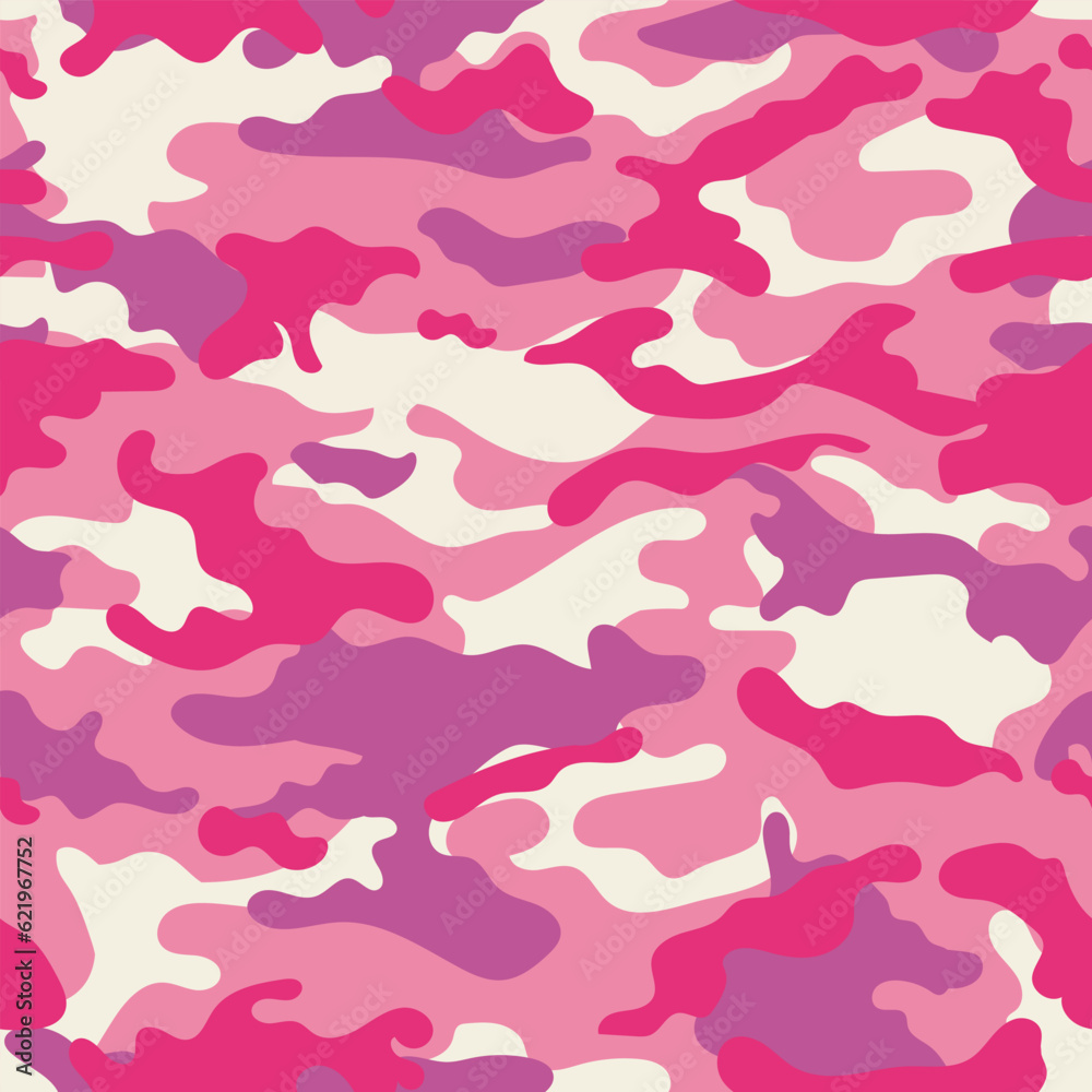 vector camouflage pattern for clothing design. Pink camouflage military pattern vector camouflage pattern for clothing design. Pink camouflage military pattern