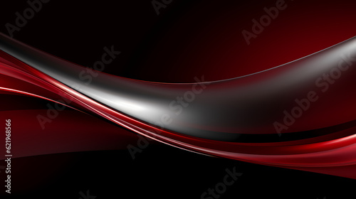 Abstract dark red curve shapes background. luxury wave. Smooth and clean subtle texture creative design. Suit for poster, brochure, presentation, website, flyer. vector abstract design element