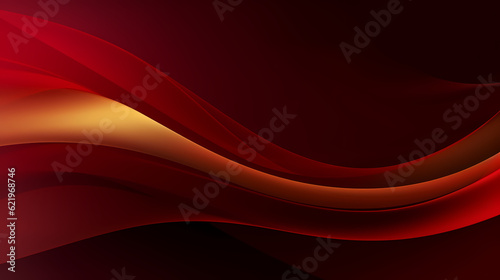 Abstract dark orange curve shapes background. luxury wave. Smooth and clean subtle texture creative design. Suit for poster, brochure, presentation, website, flyer. vector abstract design element