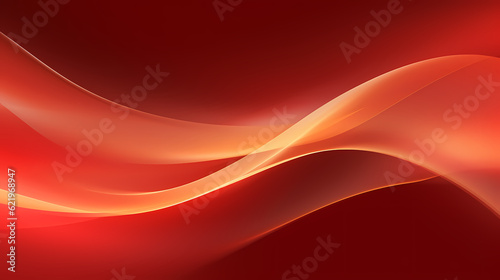 Abstract orange curve shapes background. luxury wave. Smooth and clean subtle texture creative design. Suit for poster, brochure, presentation, website, flyer. vector abstract design element