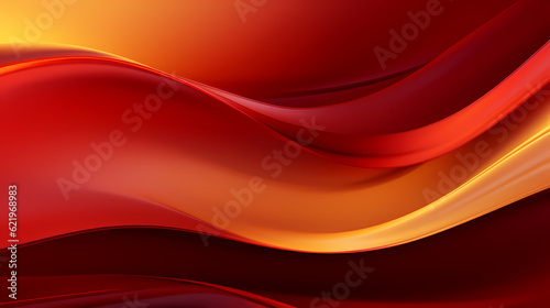 Abstract orange curve shapes background. luxury wave. Smooth and clean subtle texture creative design. Suit for poster, brochure, presentation, website, flyer. vector abstract design element