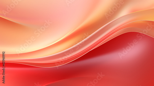 Abstract orange curve shapes background. luxury wave. Smooth and clean subtle texture creative design. Suit for poster, brochure, presentation, website, flyer. vector abstract design element