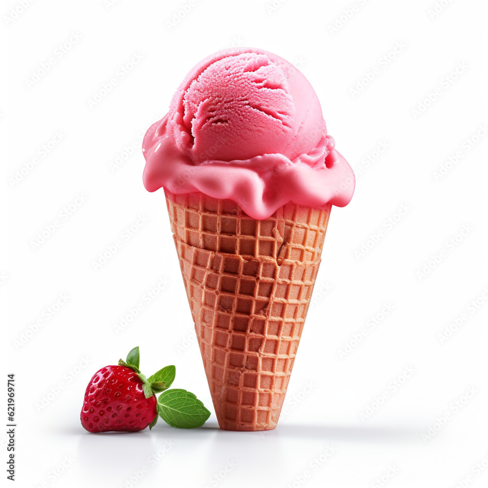 strawberry ice cream