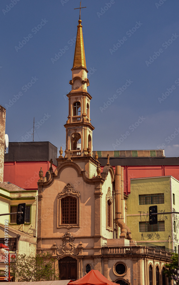 old church in metropolitan capital