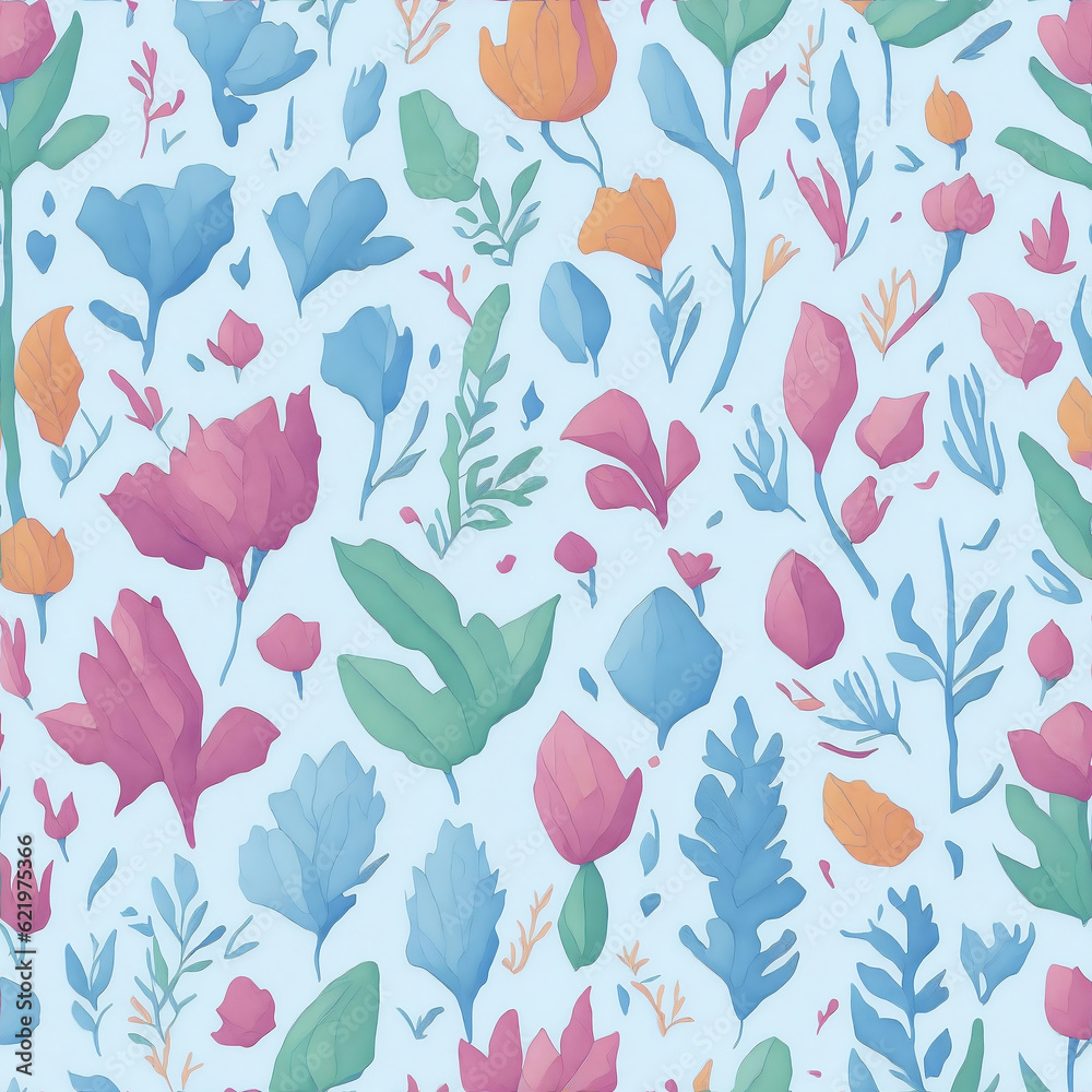seamless floral pattern seamless floral pattern