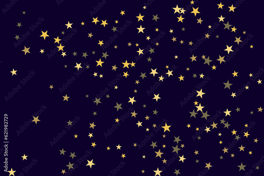 Star confetti. Gold casual confetti background. Bright design pattern. Star confetti. Gold casual confetti background. Bright design pattern.