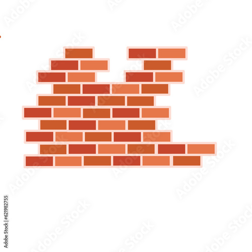 red brick wall background