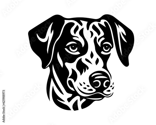 Photography Dog Man's Friend Breed Puppy Affectionate Faithful Barking Tattoo Stamp