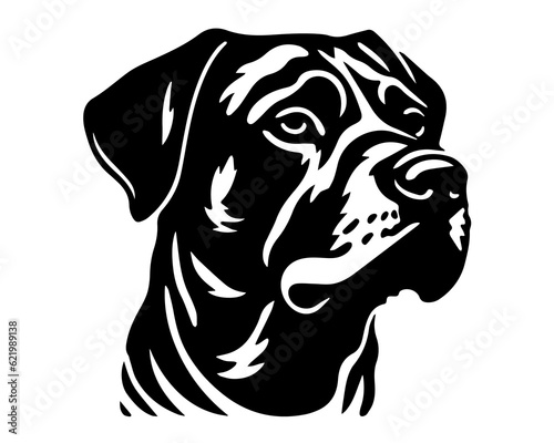 Dog Man's Friend Breed Puppy Affectionate Faithful Barking Tattoo Stamp