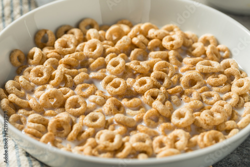 Healthy Oat Breakfast Cereal Rings