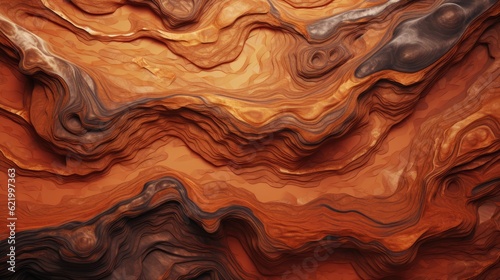 Background with natural earth structures. Fluid textured shapes from lava, sand or ground