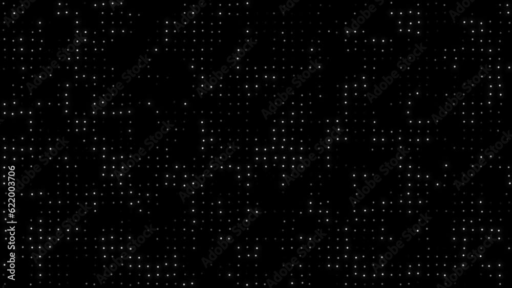 Black and white background.White shiny lights on black background Black and white background.White shiny lights on black background